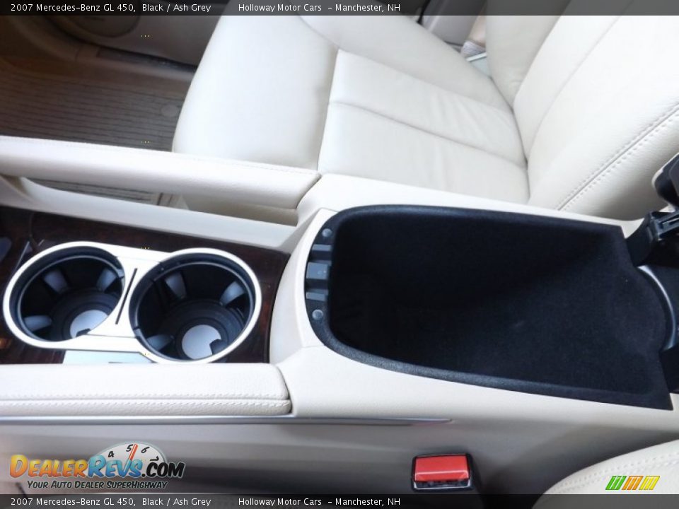 2007 Mercedes-Benz GL 450 Black / Ash Grey Photo #16