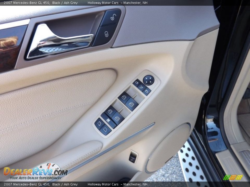 2007 Mercedes-Benz GL 450 Black / Ash Grey Photo #17