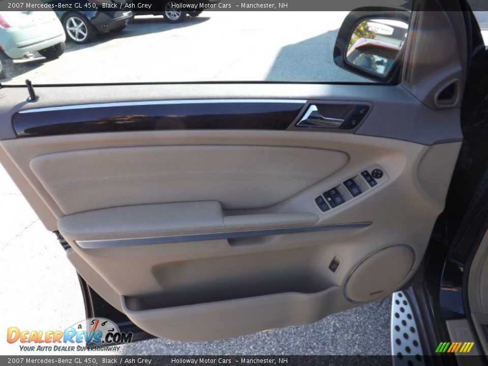 2007 Mercedes-Benz GL 450 Black / Ash Grey Photo #19