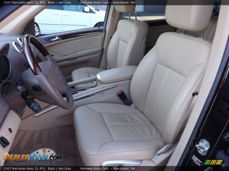 2007 Mercedes-Benz GL 450 Black / Ash Grey Photo #20