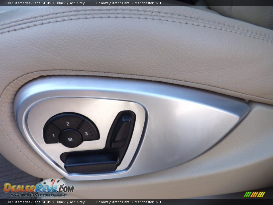 2007 Mercedes-Benz GL 450 Black / Ash Grey Photo #21