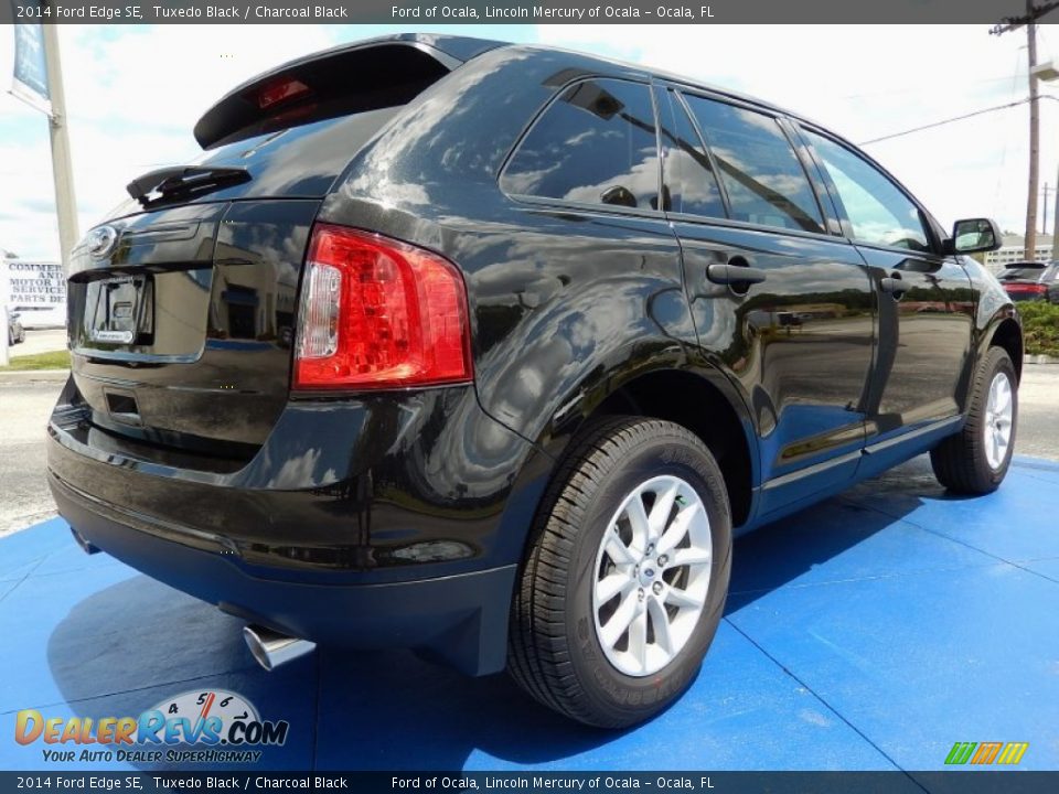 2014 Ford Edge SE Tuxedo Black / Charcoal Black Photo #3