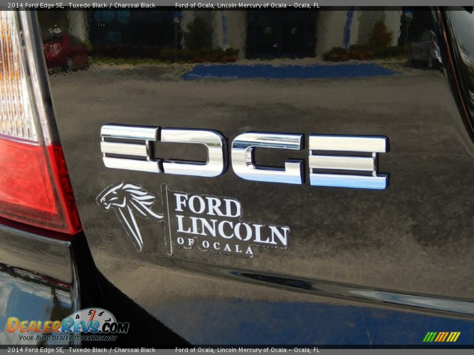 2014 Ford Edge SE Tuxedo Black / Charcoal Black Photo #4