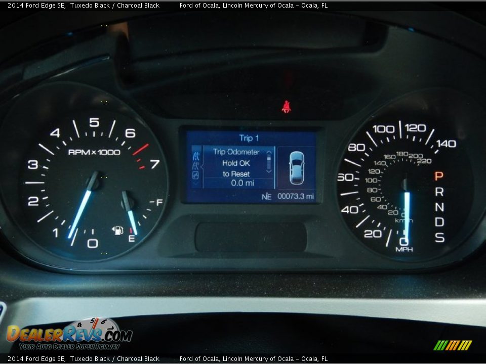 2014 Ford Edge SE Tuxedo Black / Charcoal Black Photo #9