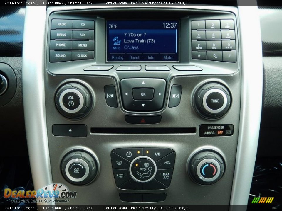 2014 Ford Edge SE Tuxedo Black / Charcoal Black Photo #10