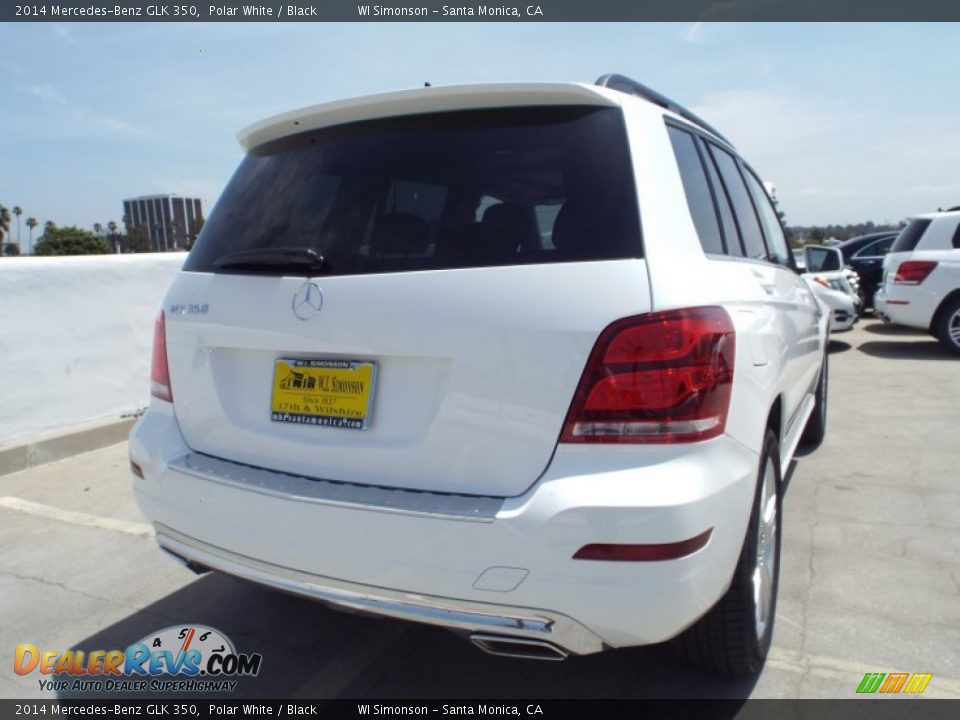 2014 Mercedes-Benz GLK 350 Polar White / Black Photo #4