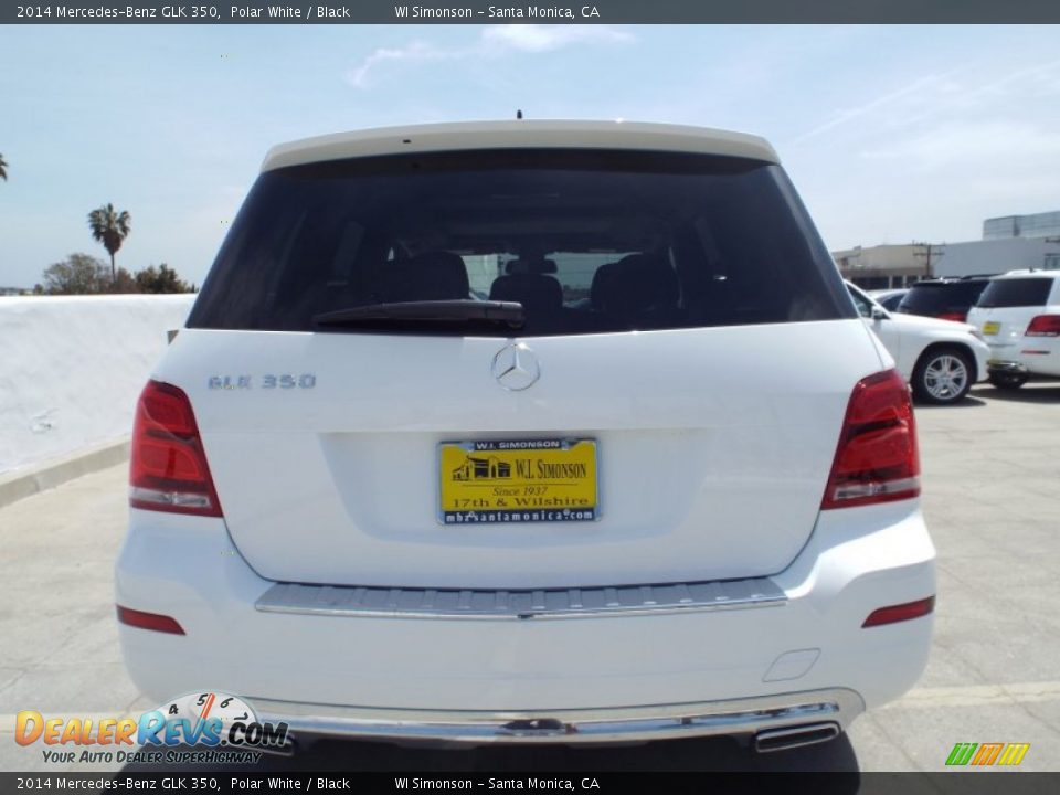2014 Mercedes-Benz GLK 350 Polar White / Black Photo #5