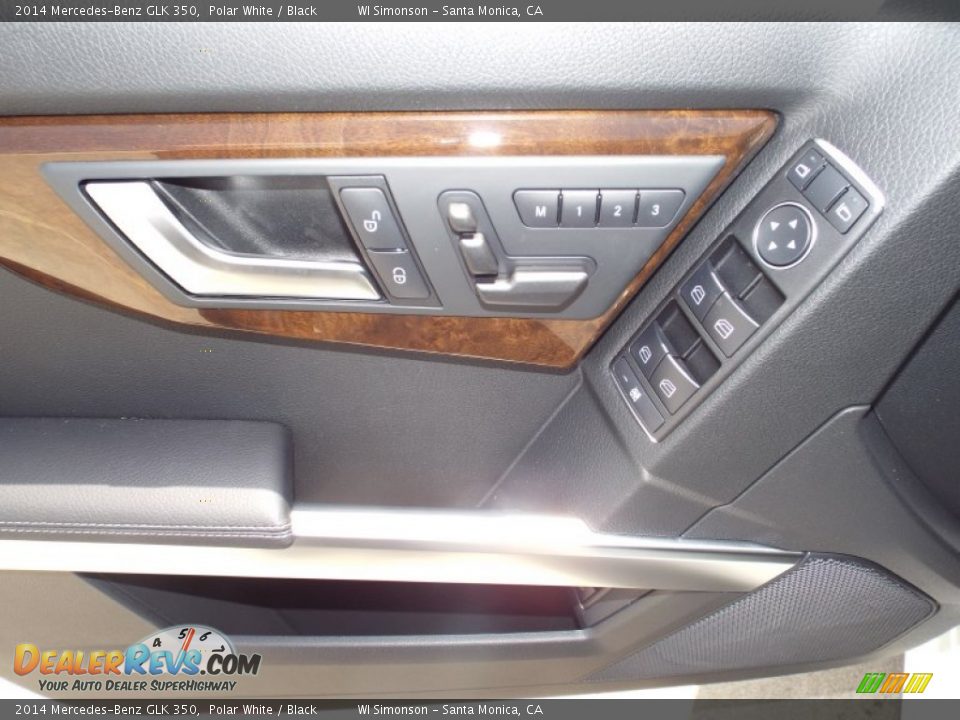 2014 Mercedes-Benz GLK 350 Polar White / Black Photo #6