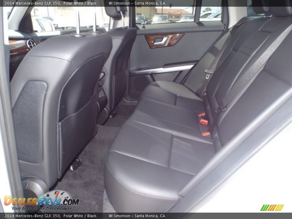 2014 Mercedes-Benz GLK 350 Polar White / Black Photo #8