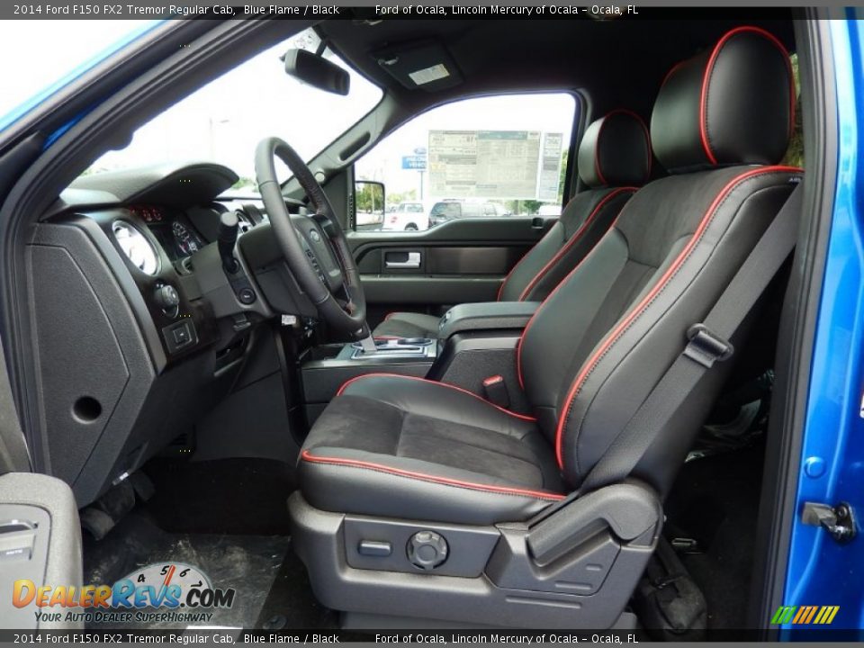 Black Interior - 2014 Ford F150 FX2 Tremor Regular Cab Photo #7