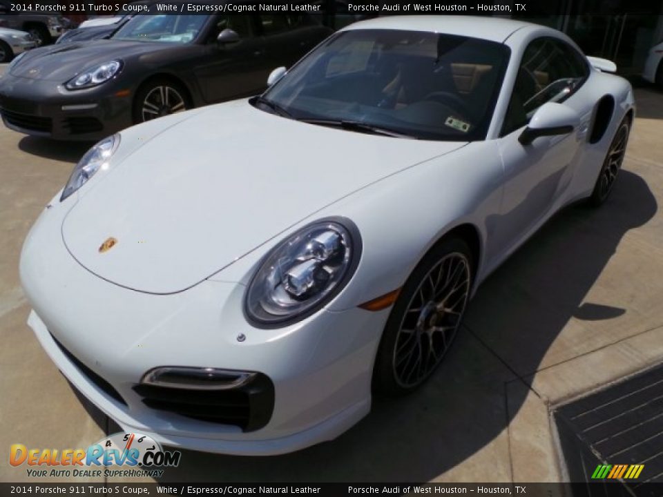 White 2014 Porsche 911 Turbo S Coupe Photo #3