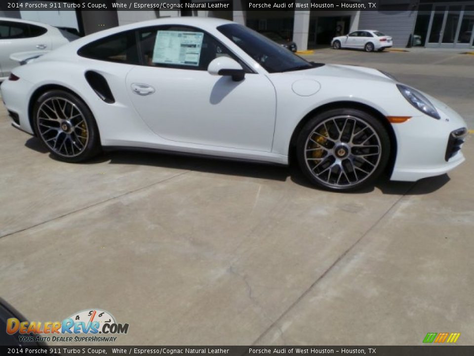 White 2014 Porsche 911 Turbo S Coupe Photo #8