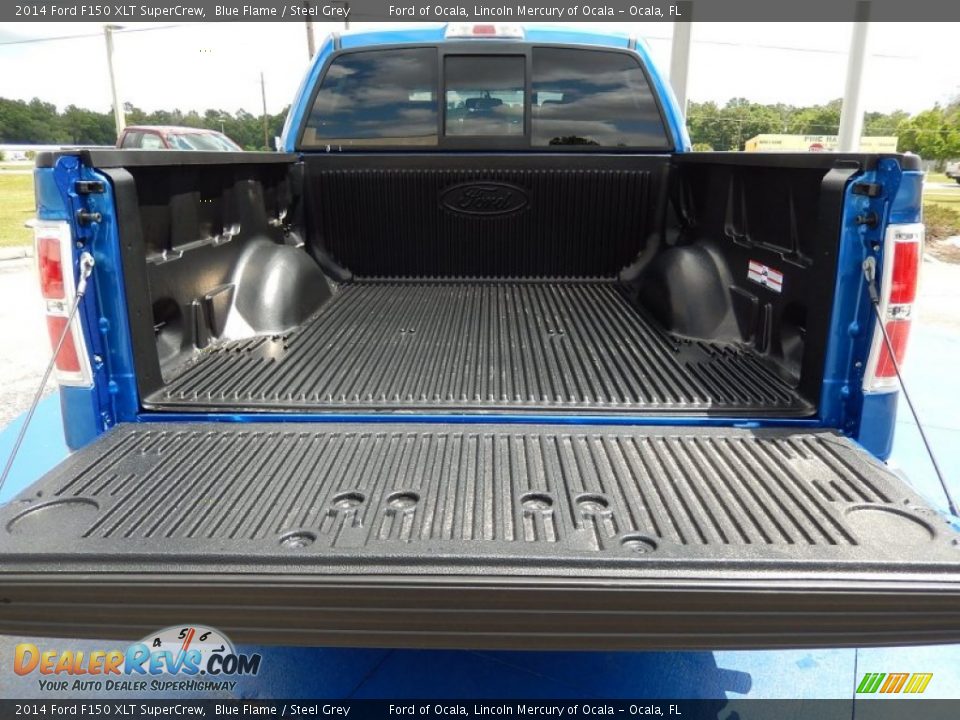 2014 Ford F150 XLT SuperCrew Blue Flame / Steel Grey Photo #4