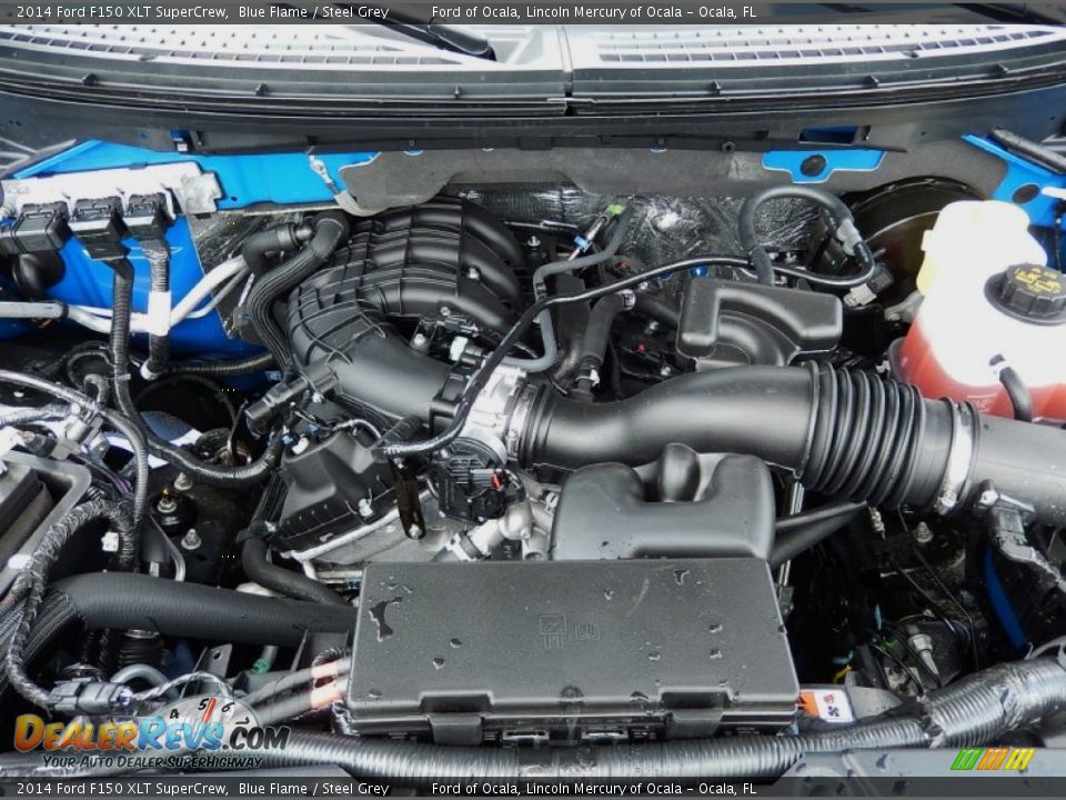 2014 Ford F150 XLT SuperCrew 3.7 Liter Flex-Fuel DOHC 24-Valve Ti-VCT V6 Engine Photo #11