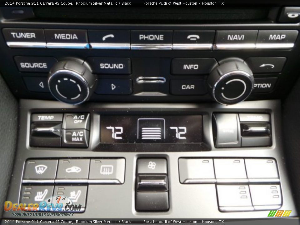 Controls of 2014 Porsche 911 Carrera 4S Coupe Photo #19