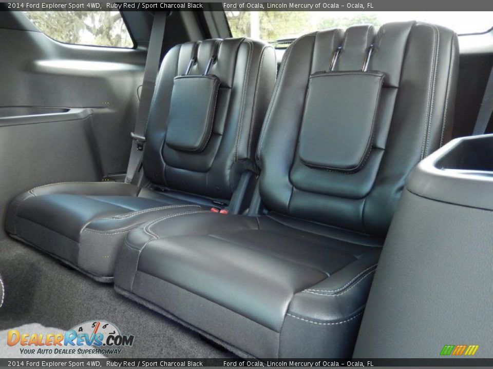Rear Seat of 2014 Ford Explorer Sport 4WD Photo #8