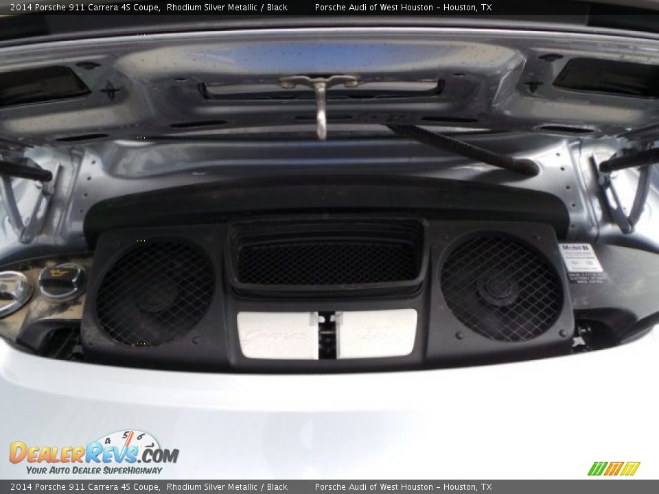 2014 Porsche 911 Carrera 4S Coupe Rhodium Silver Metallic / Black Photo #23