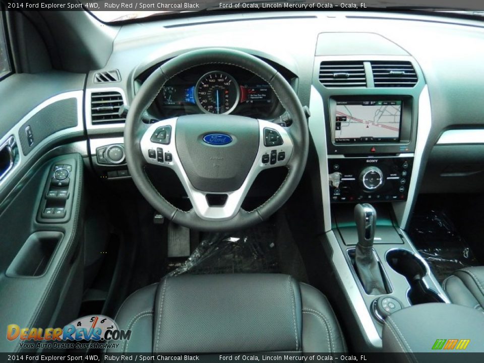Dashboard of 2014 Ford Explorer Sport 4WD Photo #9