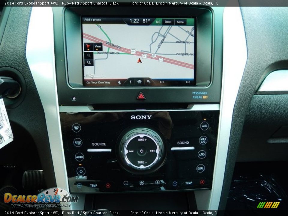 Controls of 2014 Ford Explorer Sport 4WD Photo #11