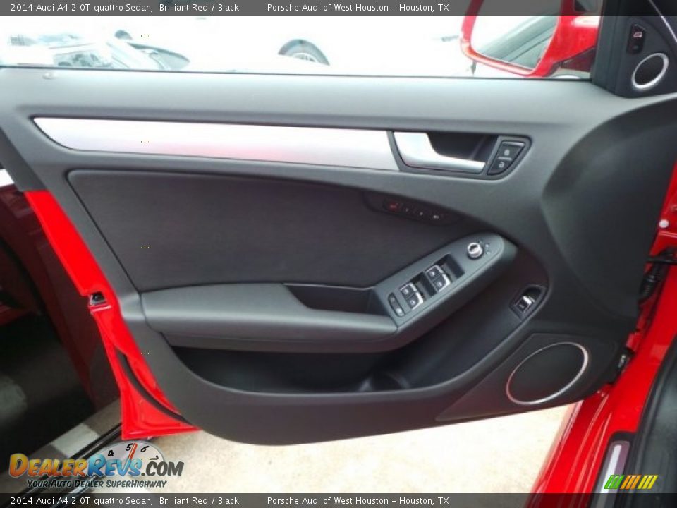 2014 Audi A4 2.0T quattro Sedan Brilliant Red / Black Photo #8