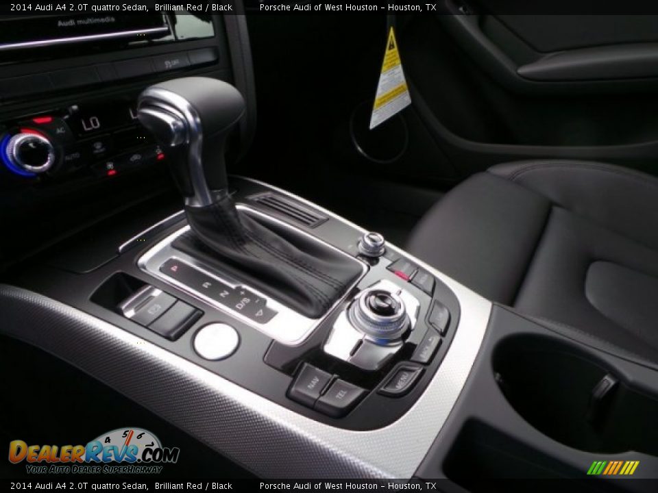 2014 Audi A4 2.0T quattro Sedan Brilliant Red / Black Photo #12