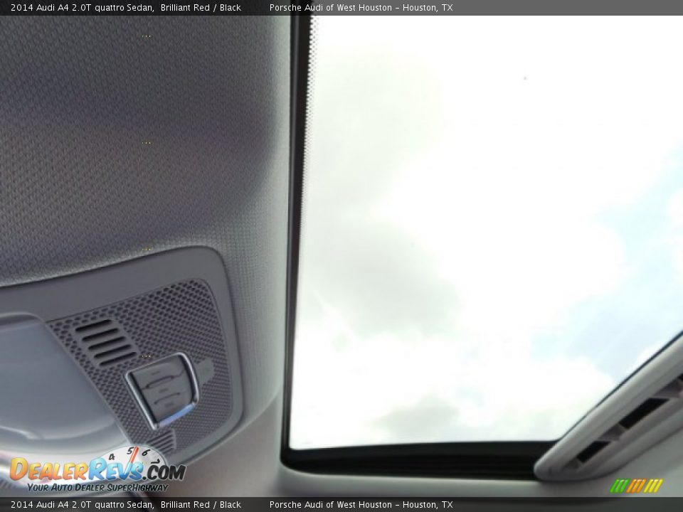 2014 Audi A4 2.0T quattro Sedan Brilliant Red / Black Photo #13