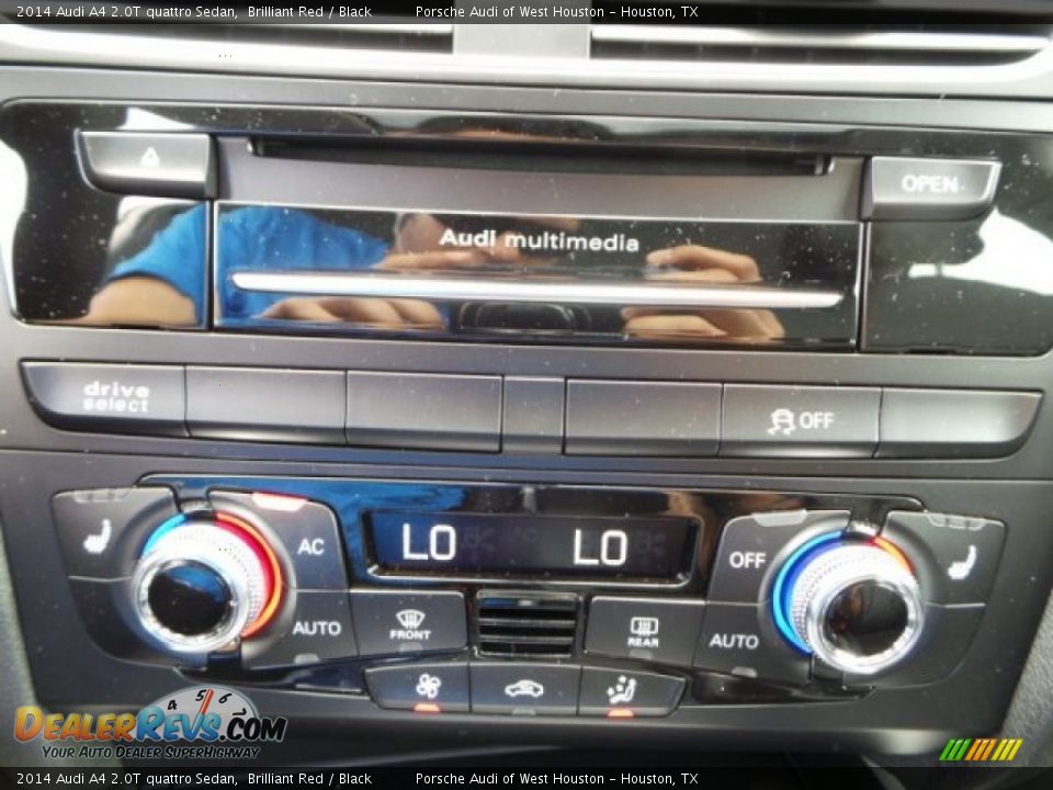 2014 Audi A4 2.0T quattro Sedan Brilliant Red / Black Photo #18