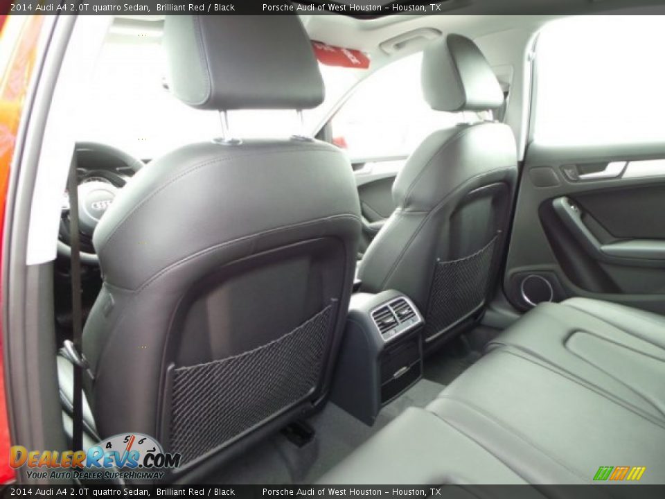 2014 Audi A4 2.0T quattro Sedan Brilliant Red / Black Photo #24
