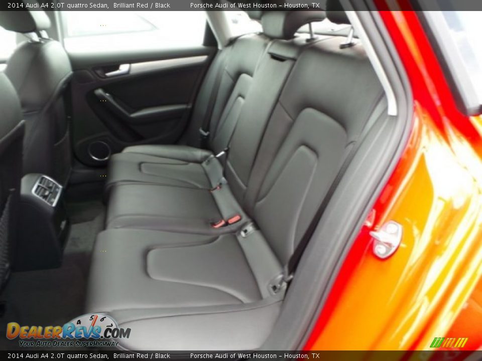 2014 Audi A4 2.0T quattro Sedan Brilliant Red / Black Photo #25