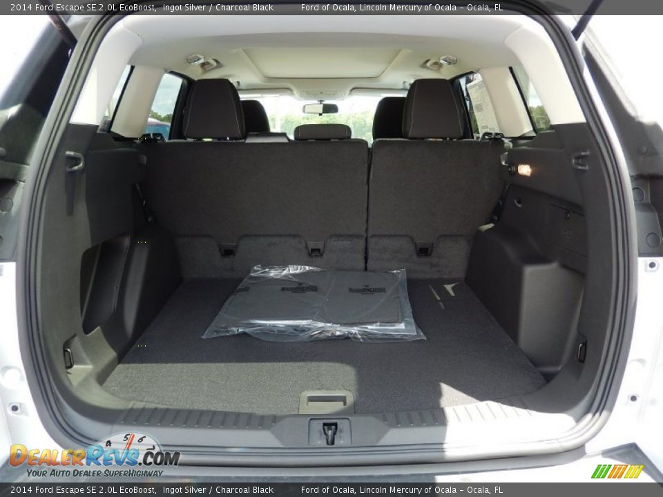 2014 Ford Escape SE 2.0L EcoBoost Ingot Silver / Charcoal Black Photo #5