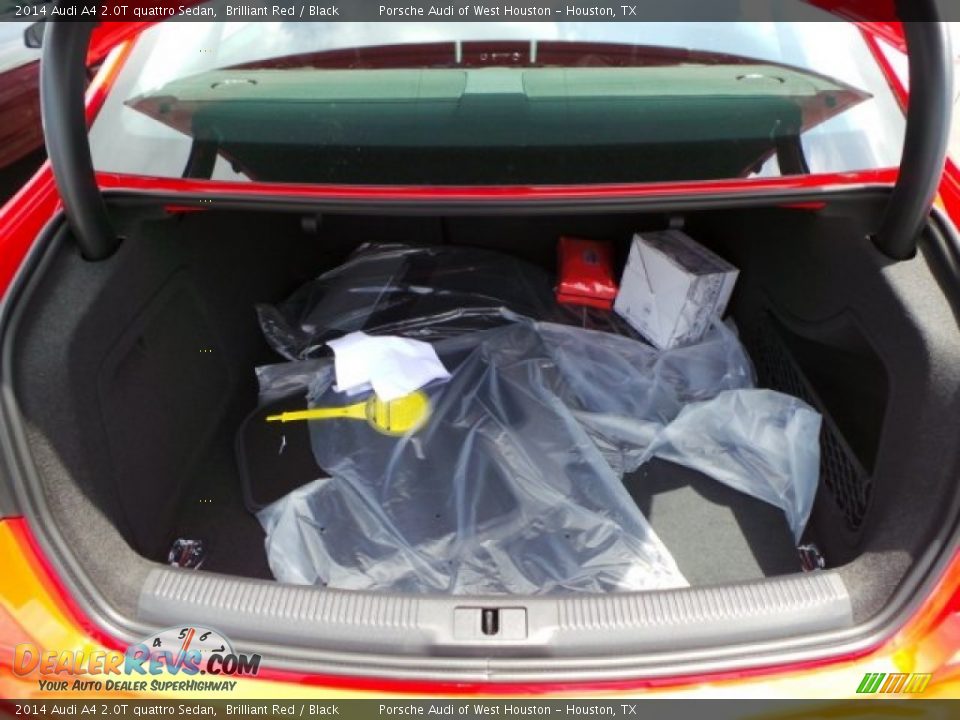 2014 Audi A4 2.0T quattro Sedan Brilliant Red / Black Photo #28