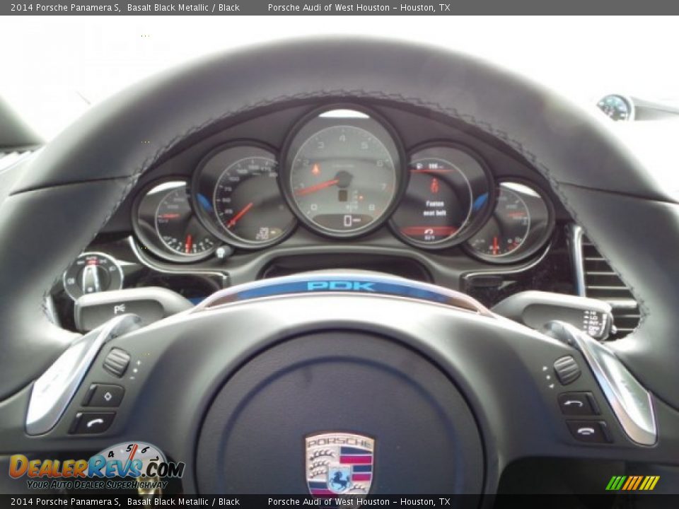 2014 Porsche Panamera S Steering Wheel Photo #22