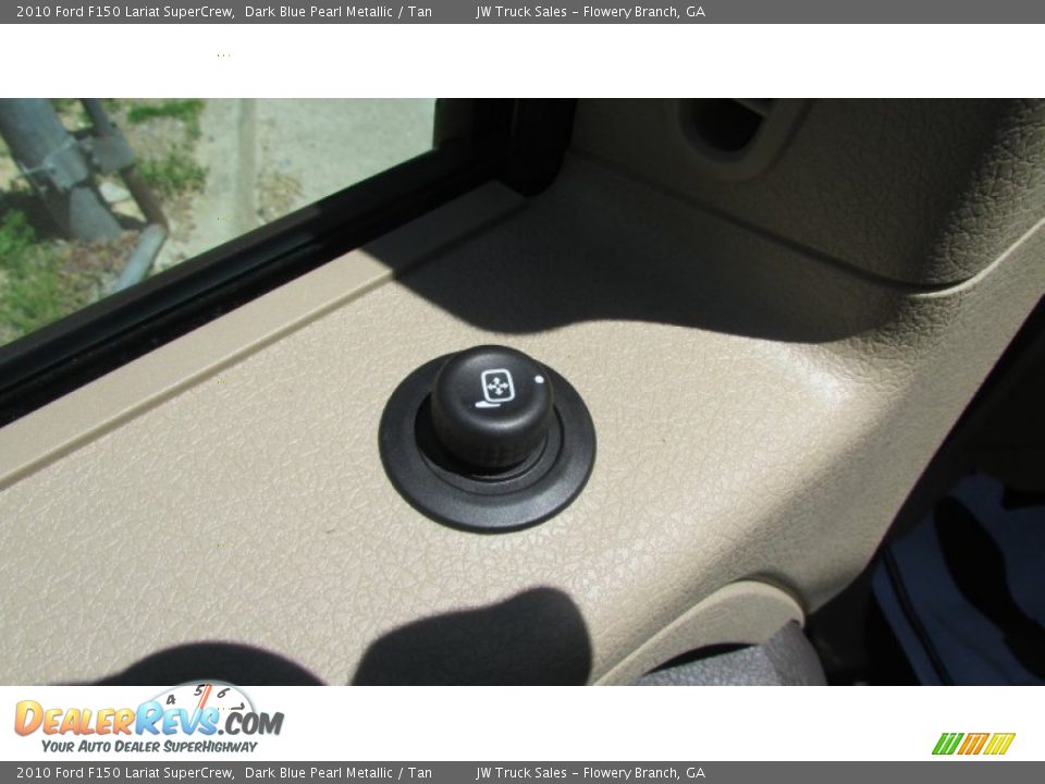 2010 Ford F150 Lariat SuperCrew Dark Blue Pearl Metallic / Tan Photo #19