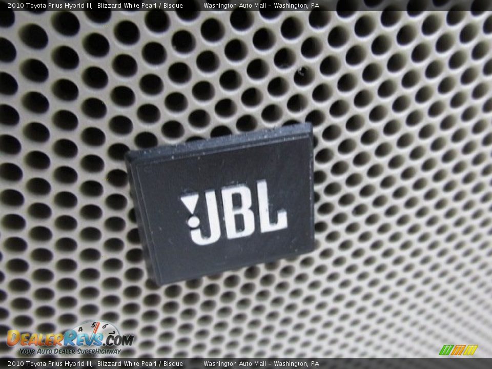 2010 Toyota Prius Hybrid III Blizzard White Pearl / Bisque Photo #13
