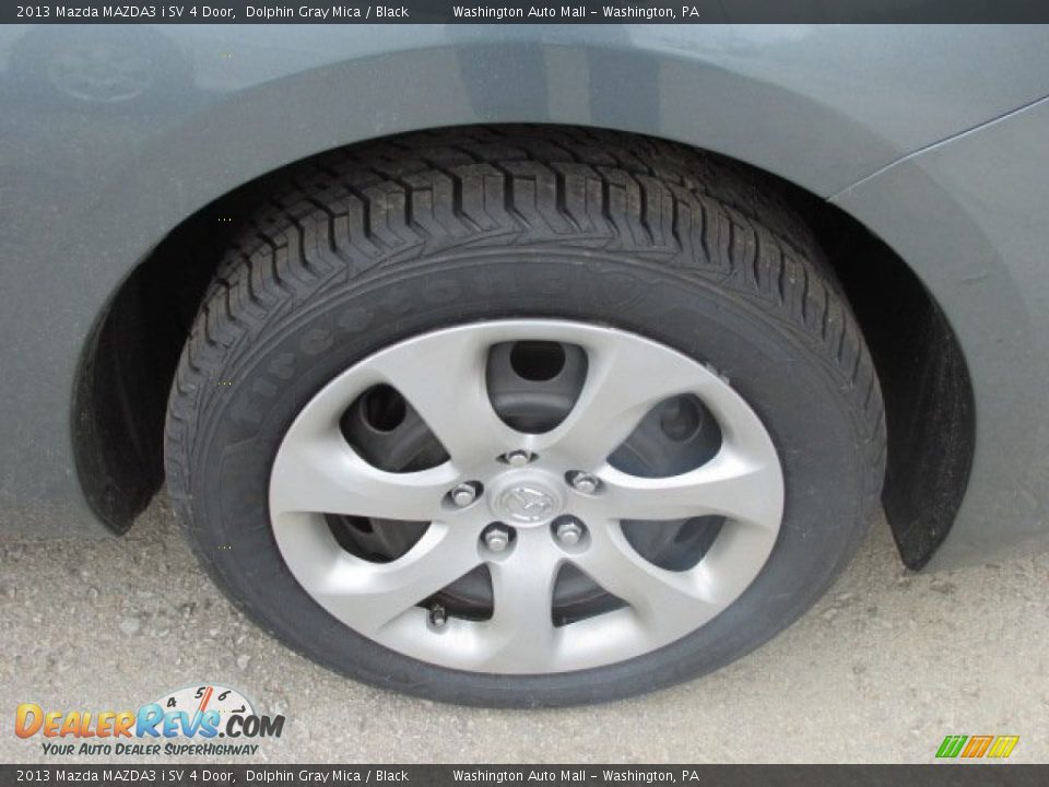 2013 Mazda MAZDA3 i SV 4 Door Dolphin Gray Mica / Black Photo #3