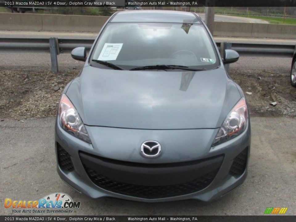 2013 Mazda MAZDA3 i SV 4 Door Dolphin Gray Mica / Black Photo #4