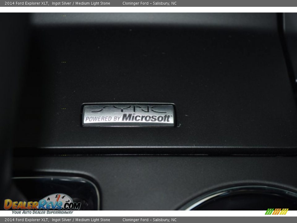 2014 Ford Explorer XLT Ingot Silver / Medium Light Stone Photo #21