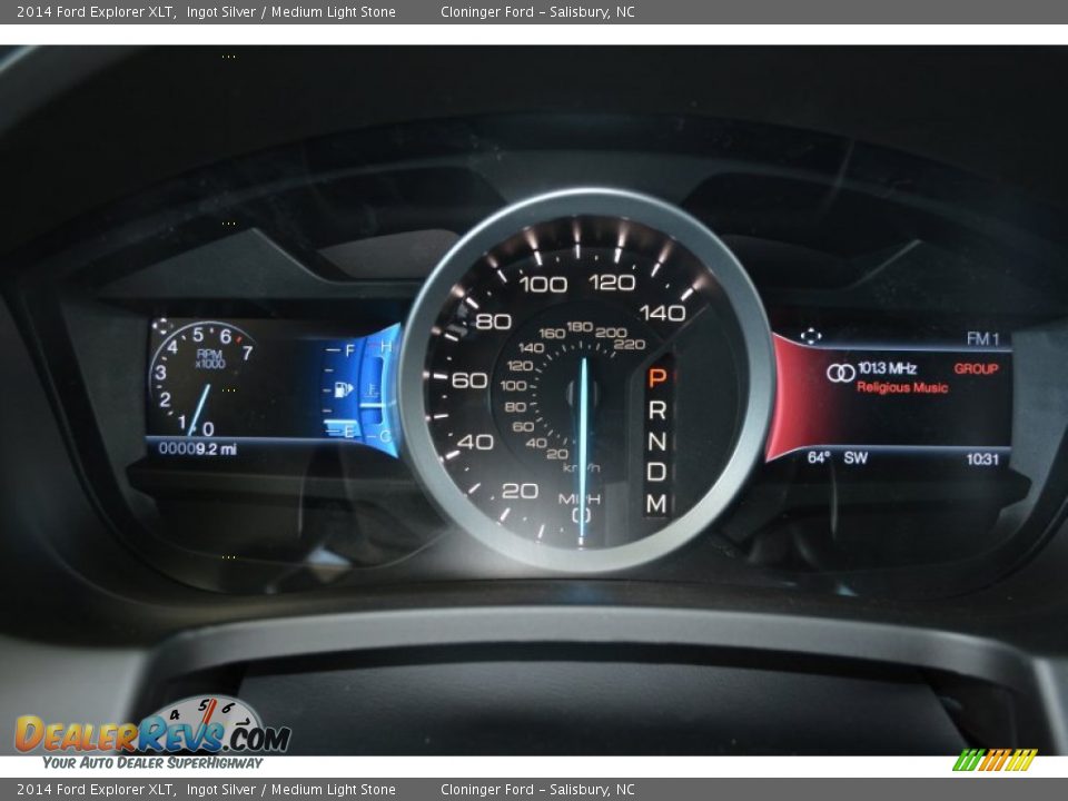 2014 Ford Explorer XLT Ingot Silver / Medium Light Stone Photo #29