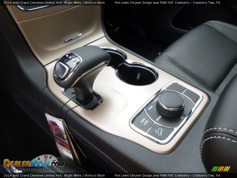 2014 Jeep Grand Cherokee Limited 4x4 Bright White / Morocco Black Photo #17
