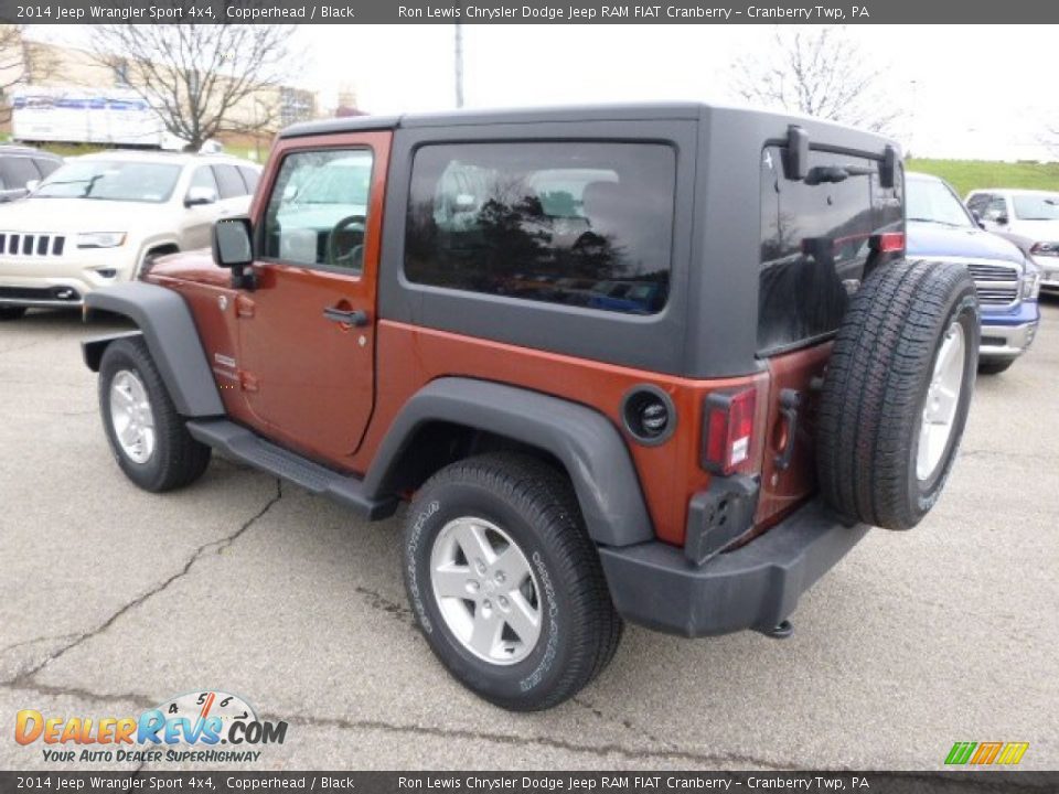 2014 Jeep Wrangler Sport 4x4 Copperhead / Black Photo #8