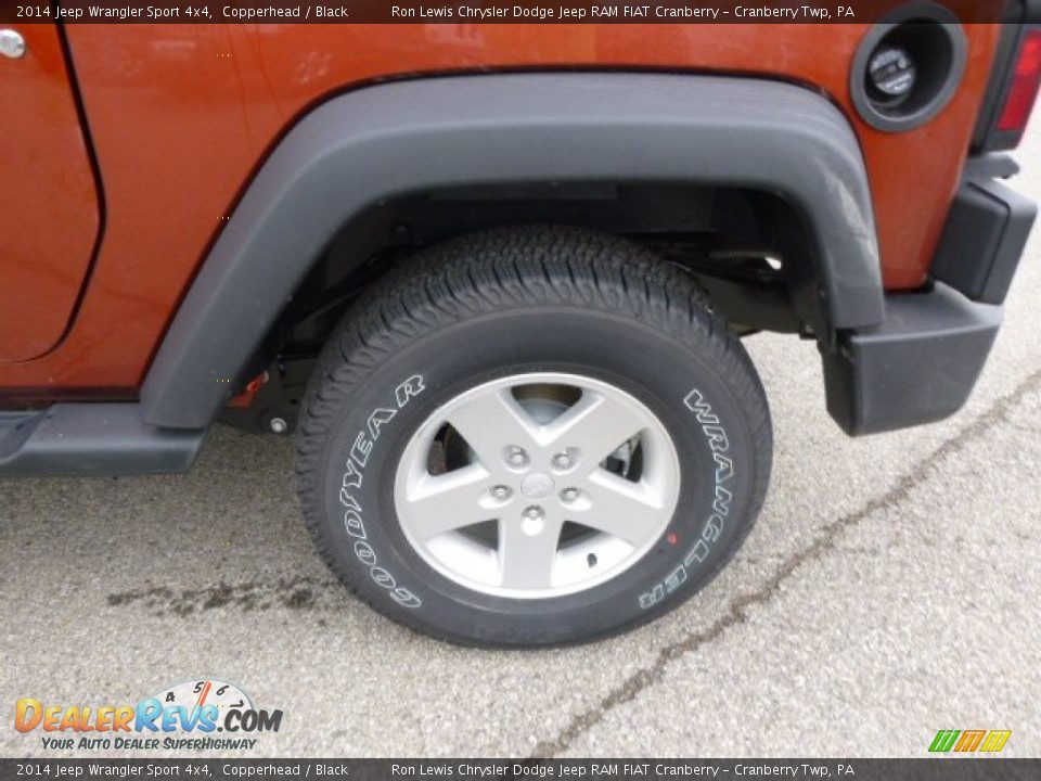 2014 Jeep Wrangler Sport 4x4 Copperhead / Black Photo #9