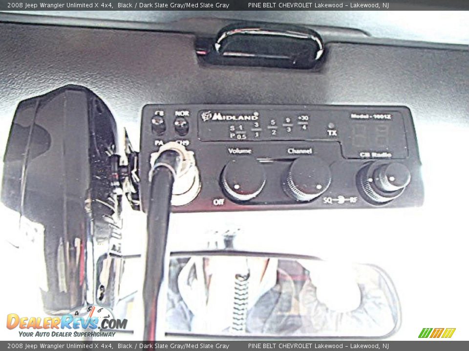 2008 Jeep Wrangler Unlimited X 4x4 Black / Dark Slate Gray/Med Slate Gray Photo #19