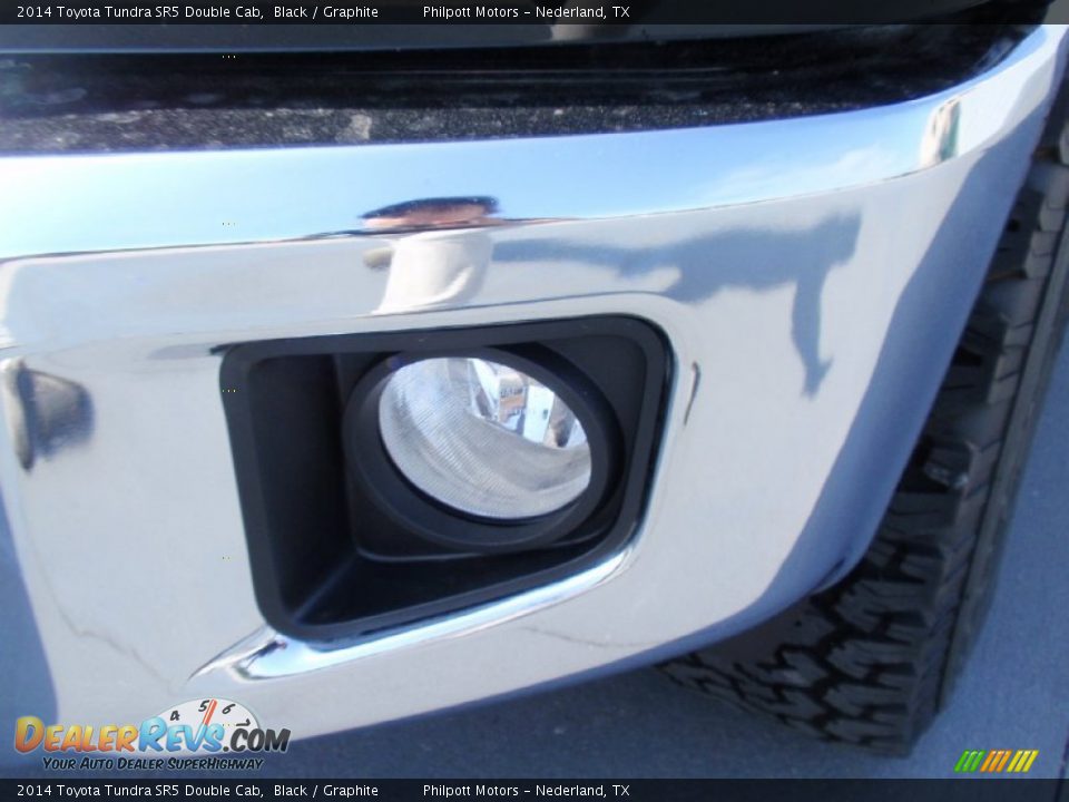 2014 Toyota Tundra SR5 Double Cab Black / Graphite Photo #10