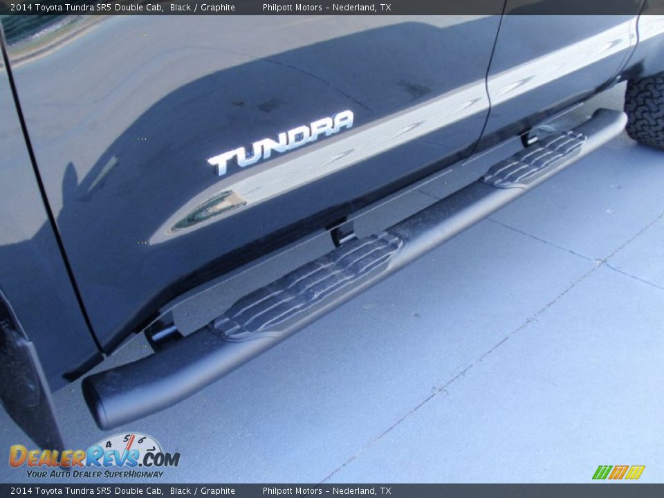2014 Toyota Tundra SR5 Double Cab Black / Graphite Photo #13