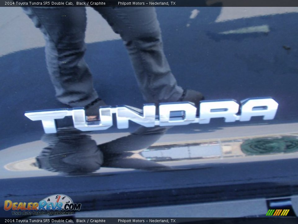 2014 Toyota Tundra SR5 Double Cab Black / Graphite Photo #14