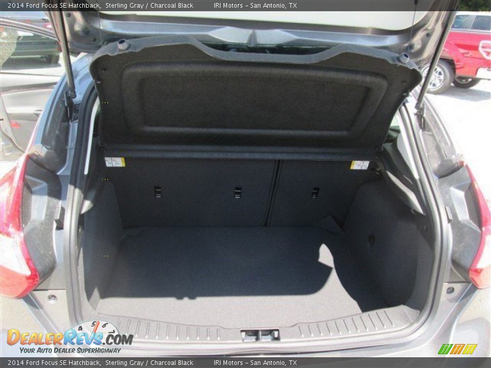 2014 Ford Focus SE Hatchback Sterling Gray / Charcoal Black Photo #13