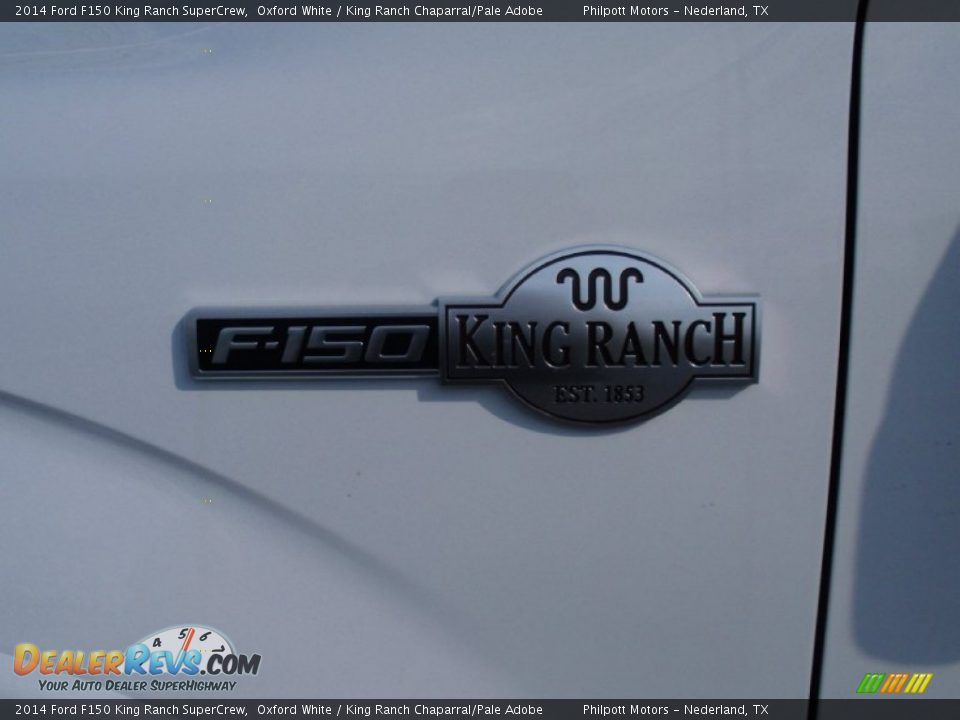 2014 Ford F150 King Ranch SuperCrew Oxford White / King Ranch Chaparral/Pale Adobe Photo #13