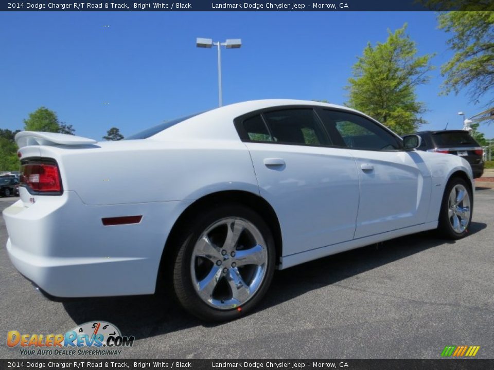 2014 Dodge Charger R/T Road & Track Bright White / Black Photo #3