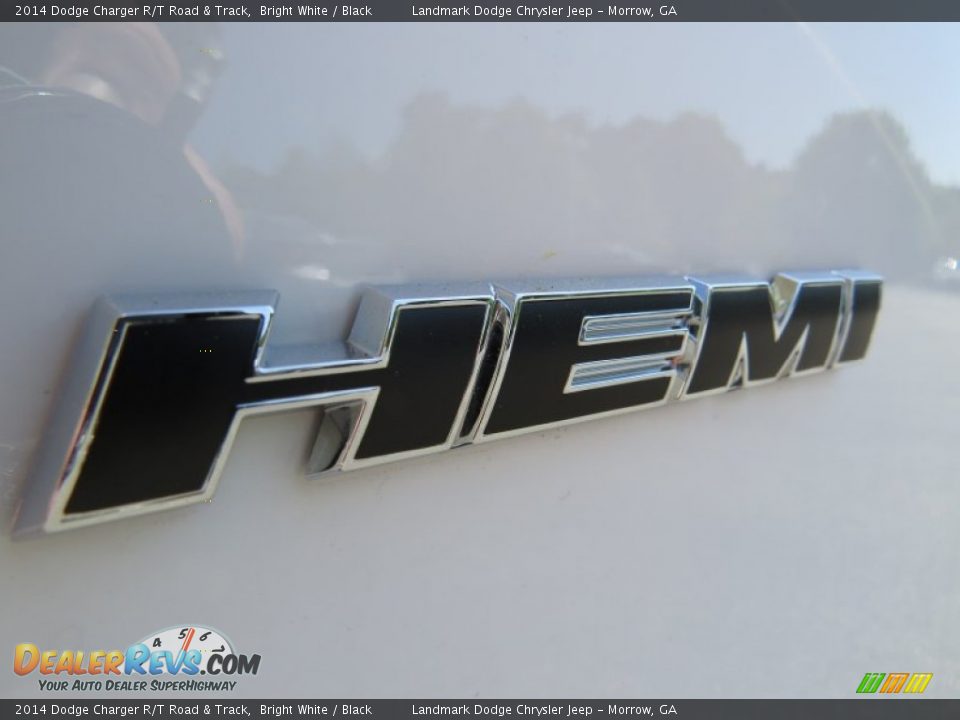 2014 Dodge Charger R/T Road & Track Bright White / Black Photo #6