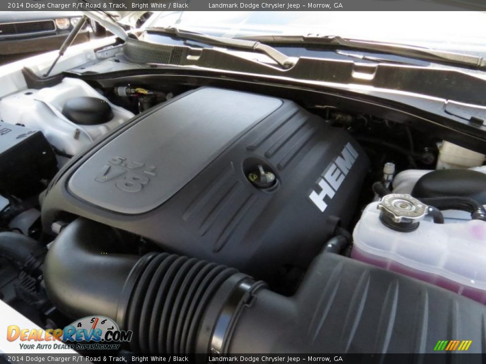 2014 Dodge Charger R/T Road & Track Bright White / Black Photo #10